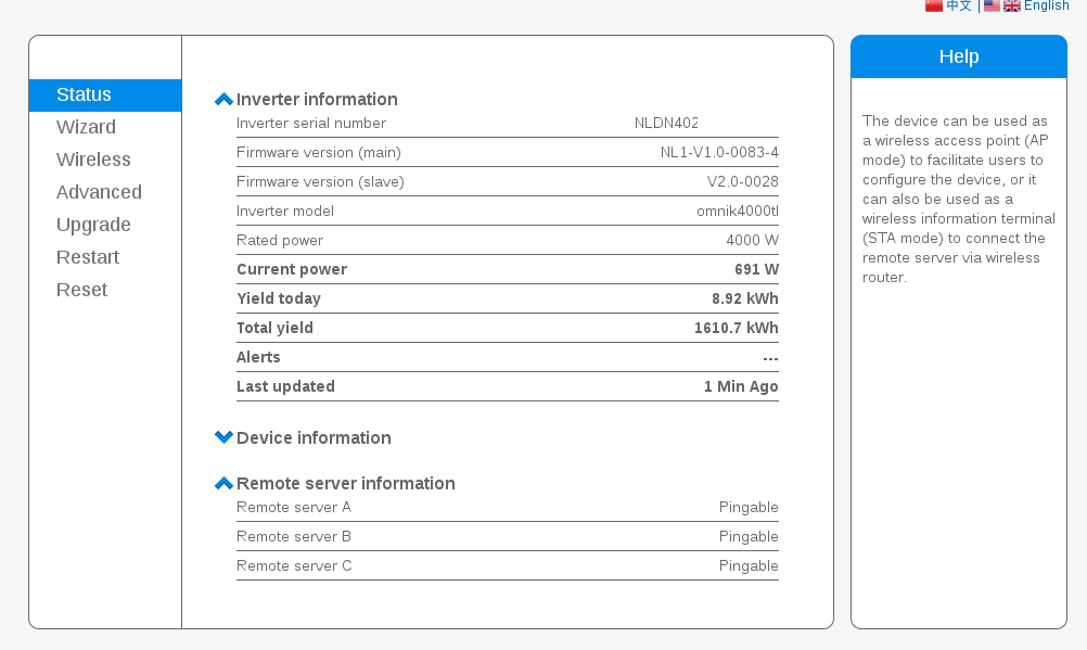 omnik_interface_status